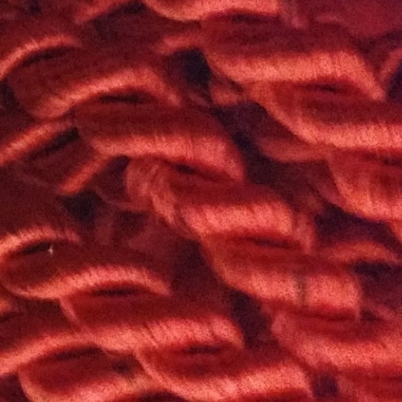 Vintage Red Bohemian style, Asian Decor Bed Throw by Stratford Home - Picture 5 of 12